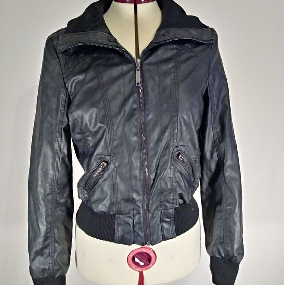 Ashley By 26 International Jackets & Blazers - Faux Leather Jacket